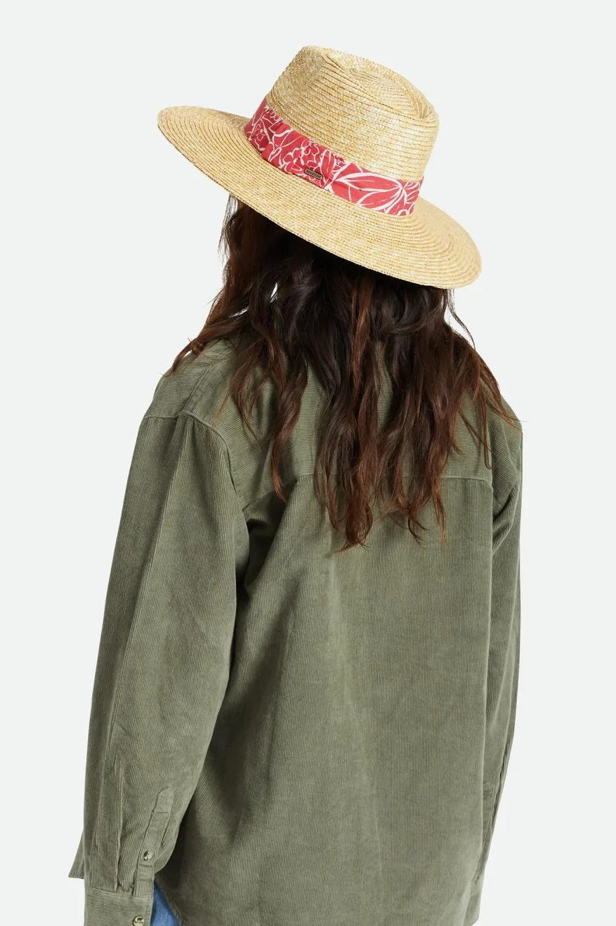 Joanna Hat - Honey/Aloha Red