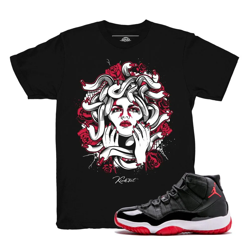 Jordan 11 Bred Medusa Shirt