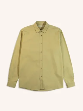 KESTIN DIRLETON SHIRT IN LIGHT MILITARY