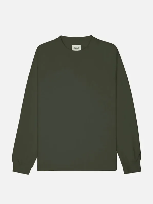 KUWALLA Unisex Waffle Crew Long Sleeve