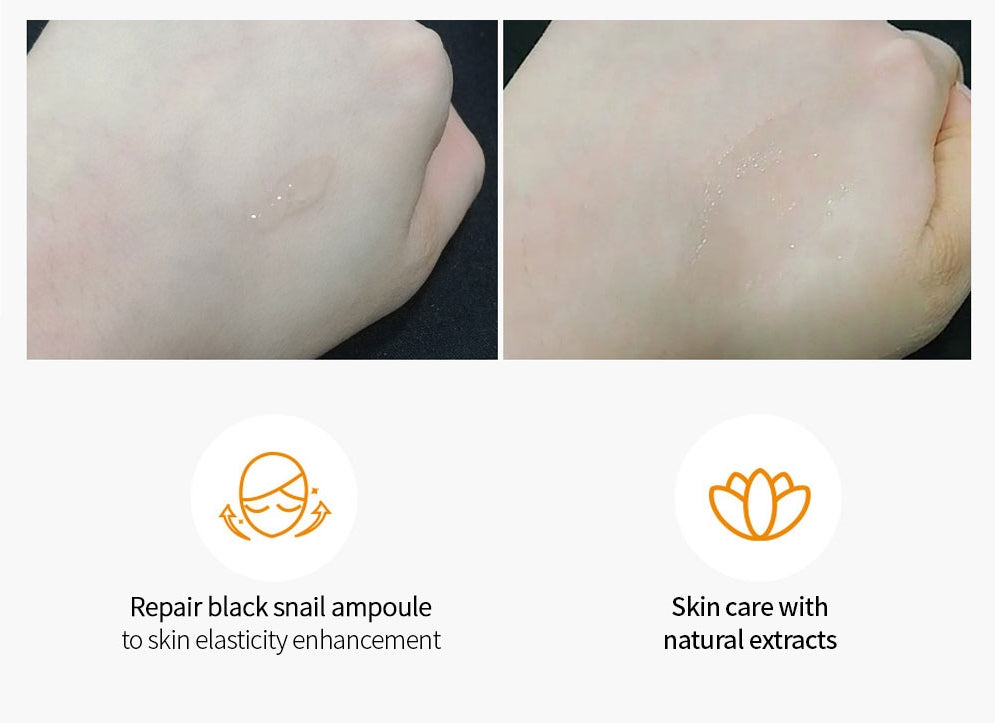 LEBELAGE Repair Black Snail Ampoule 30g Sensitive Skincare Elasticity Moisture Anti Wrinkles