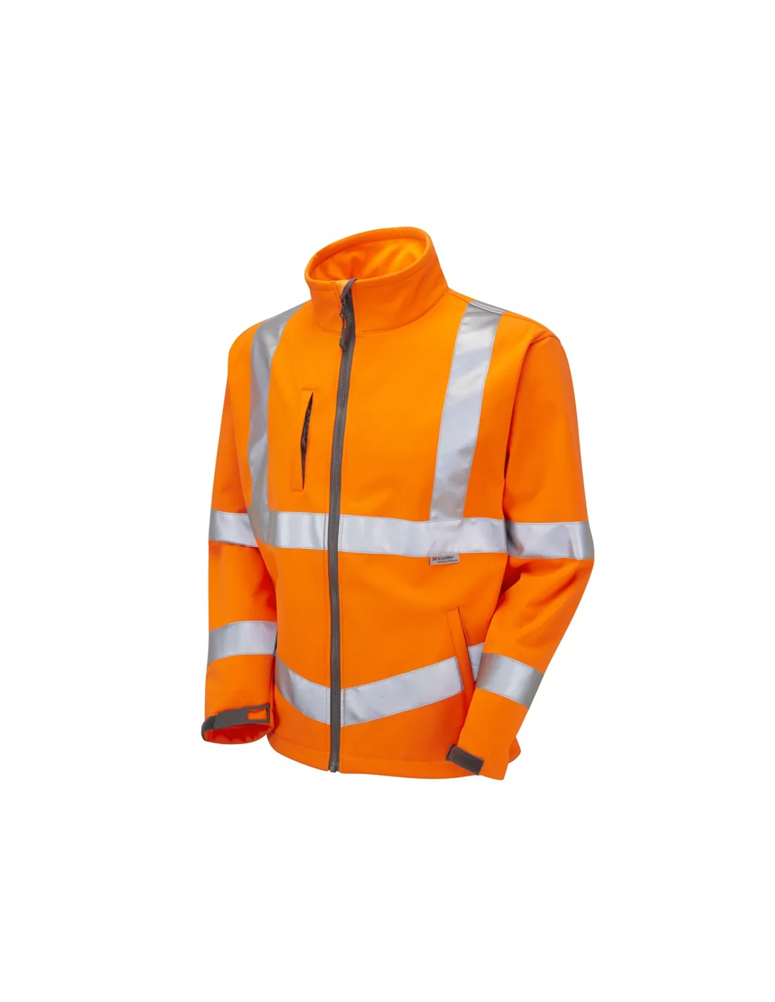 Leo Workwear - SJ01 Buckland Class 3 Softshell Jacket - Orange - 2020ppe Size S