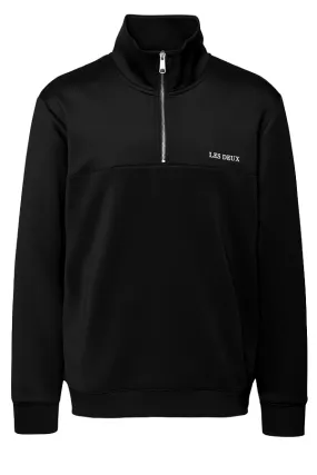 Les Deux Half-Zip Tracktop Ballier Black