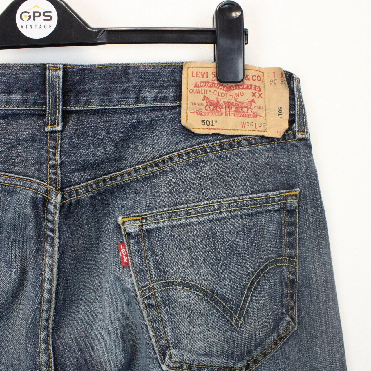 LEVIS 501 Jeans Blue | W36 L36