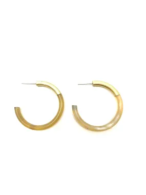 LIZ Med Hoops in Light Natural