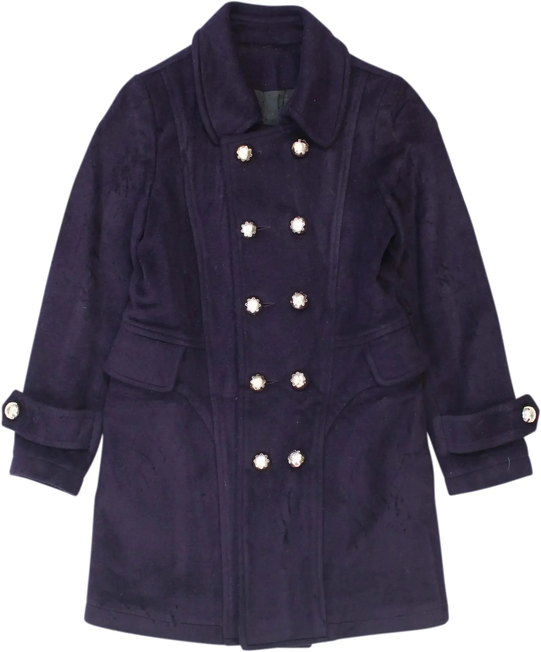 Long Purple Coat | ThriftTale