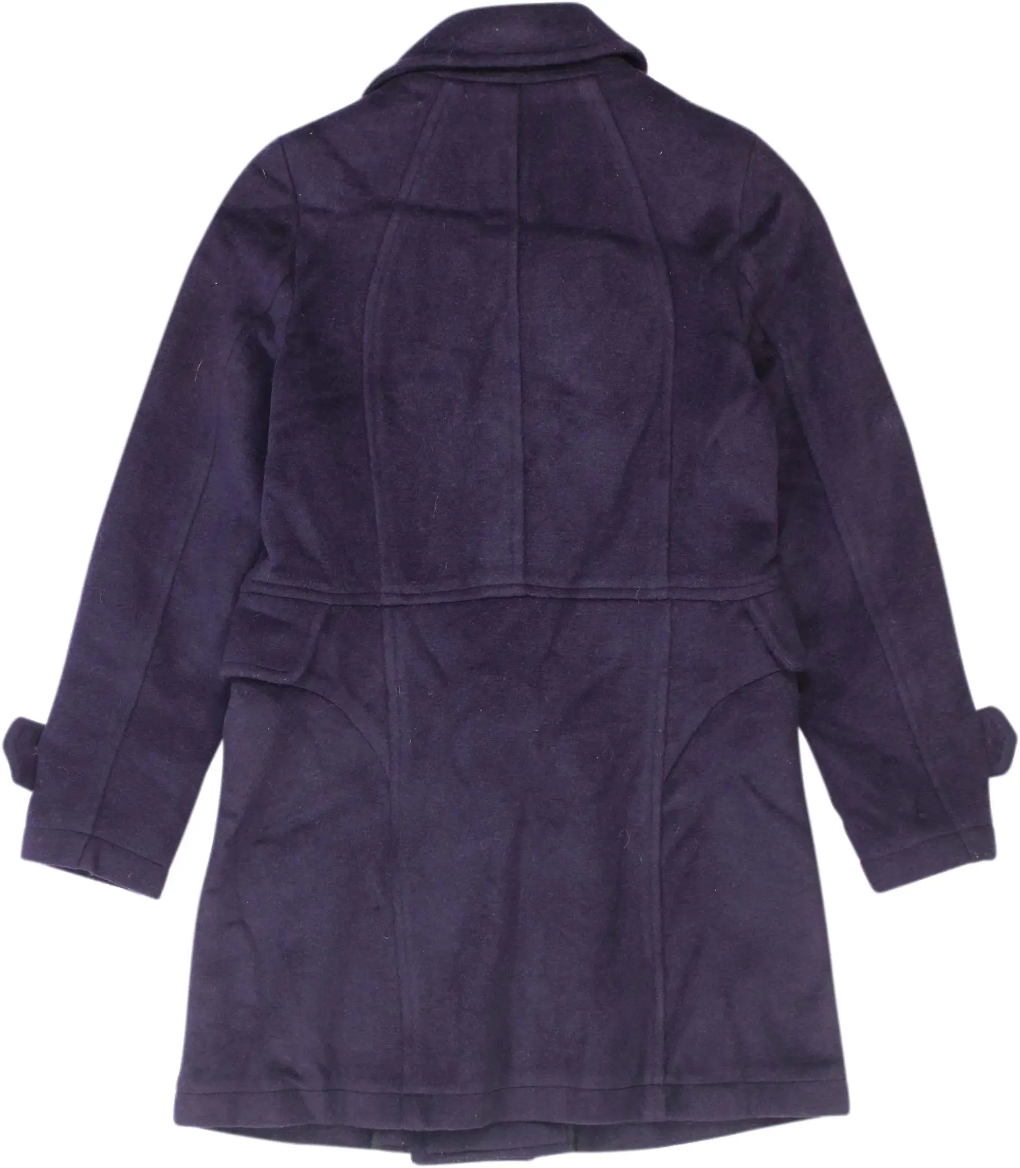 Long Purple Coat | ThriftTale