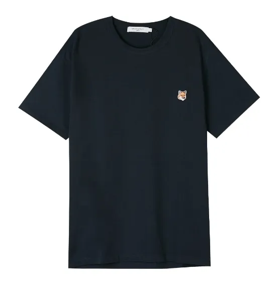 MAISON KITSUNE  |Street Style Cotton Logo Designers T-Shirts