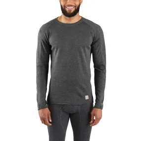 MBL131 - Carhartt Men's FORCE Heavyweight Synthetic-Wool Blend Base Layer Crewneck Top