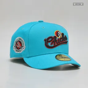 MEMPHIS CHICKS CALYPSO GREEN JET BLACK  EXCLUSIVE NEW ERA HAT