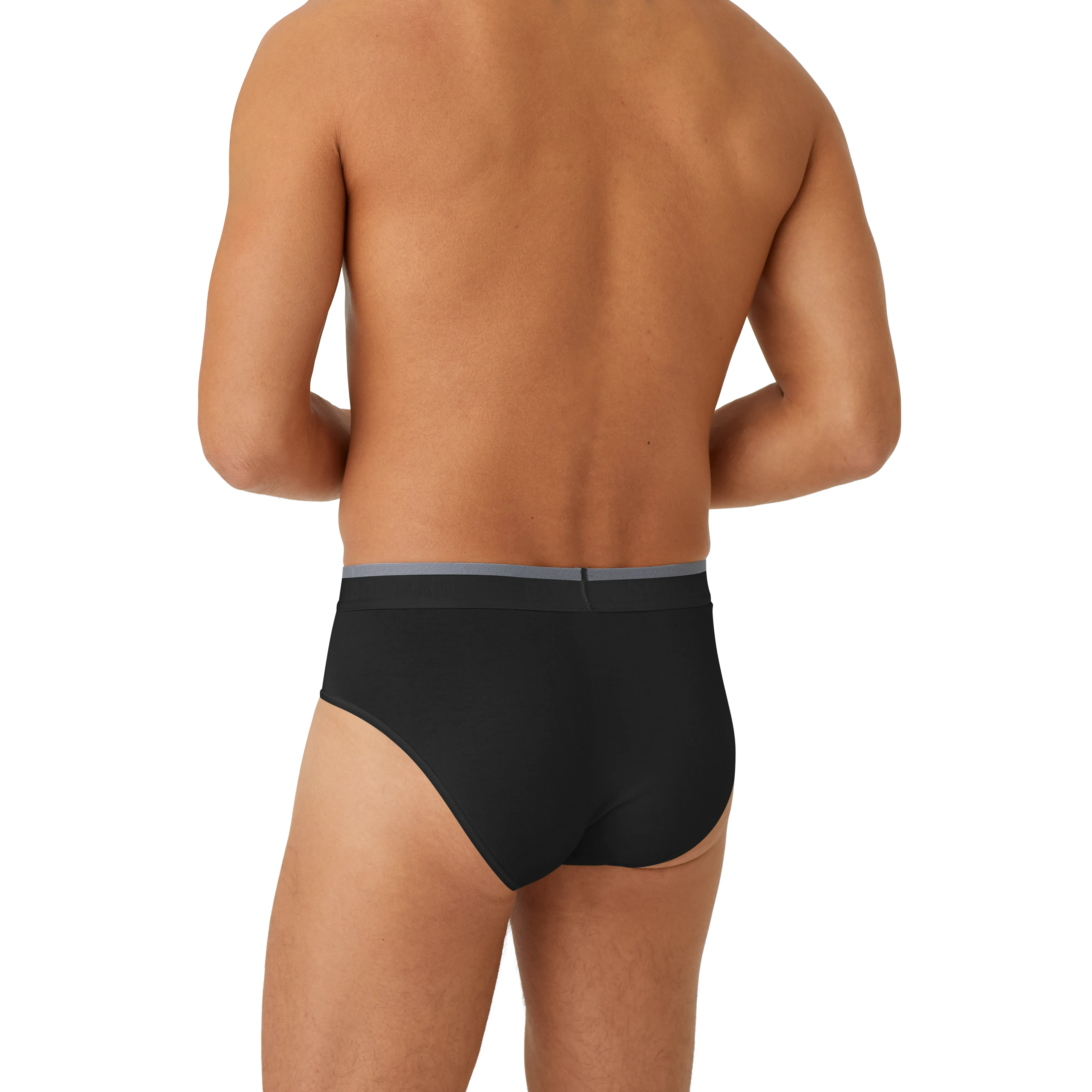 Men's Cotton Modal Blend Flyless Brief 3-Pack