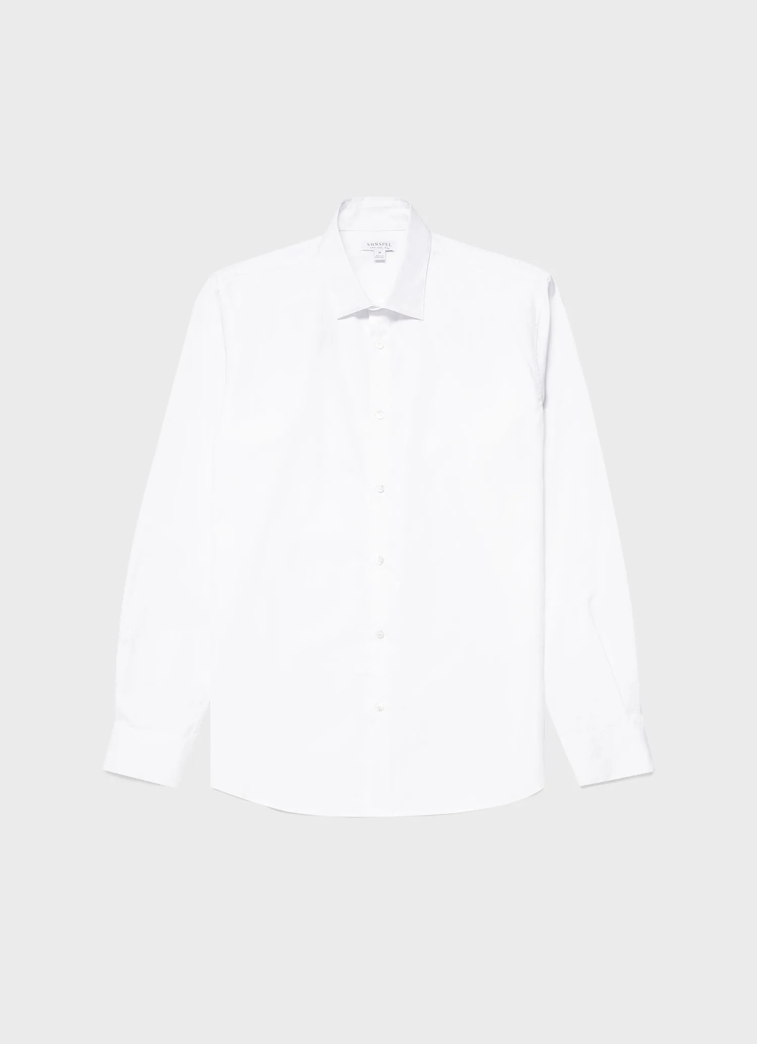 Men's Sea Island Cotton Shirt in White