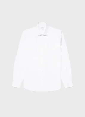 Men's Sea Island Cotton Shirt in White