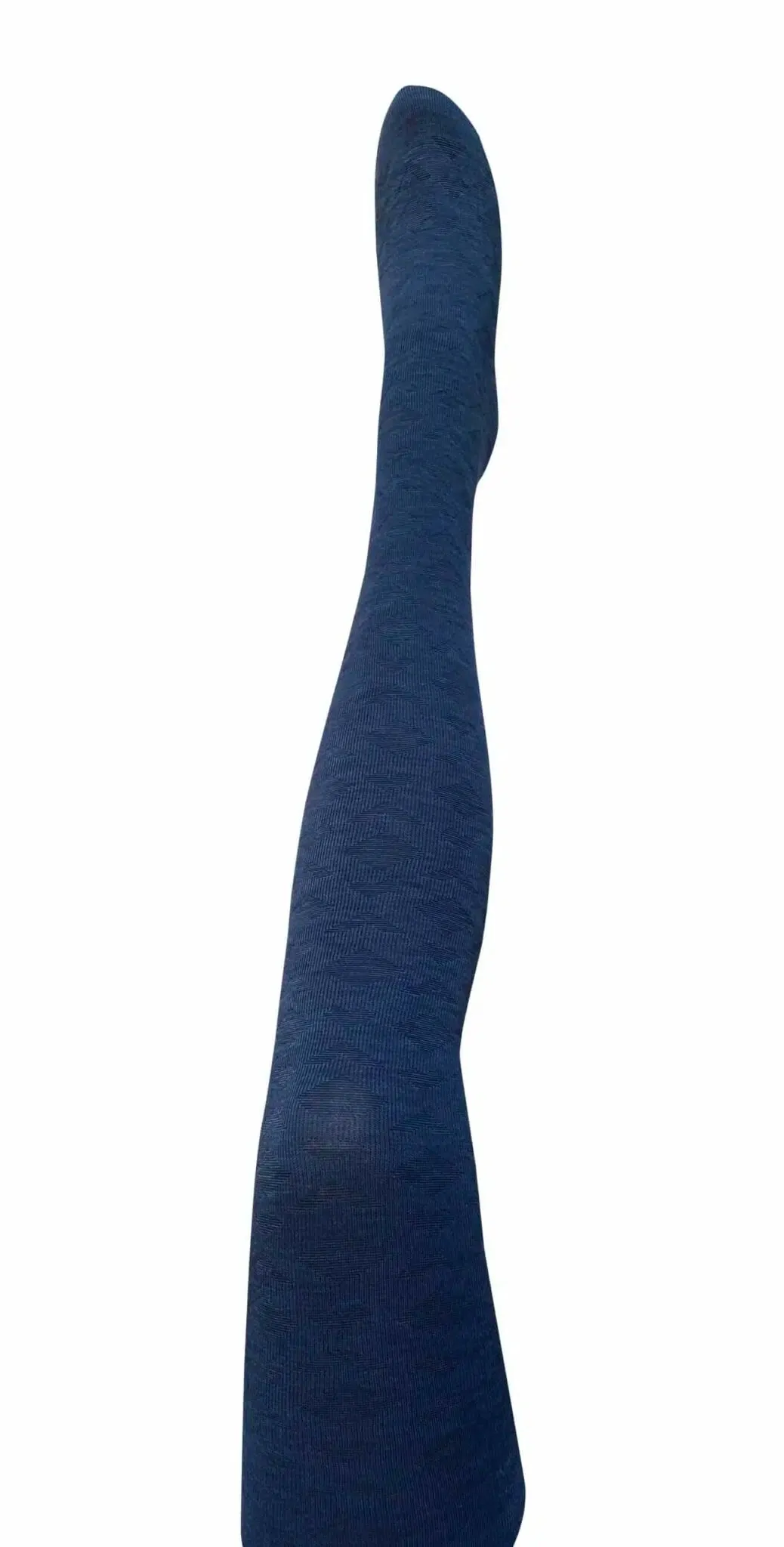 Merino Wool Tights - Deco Navy