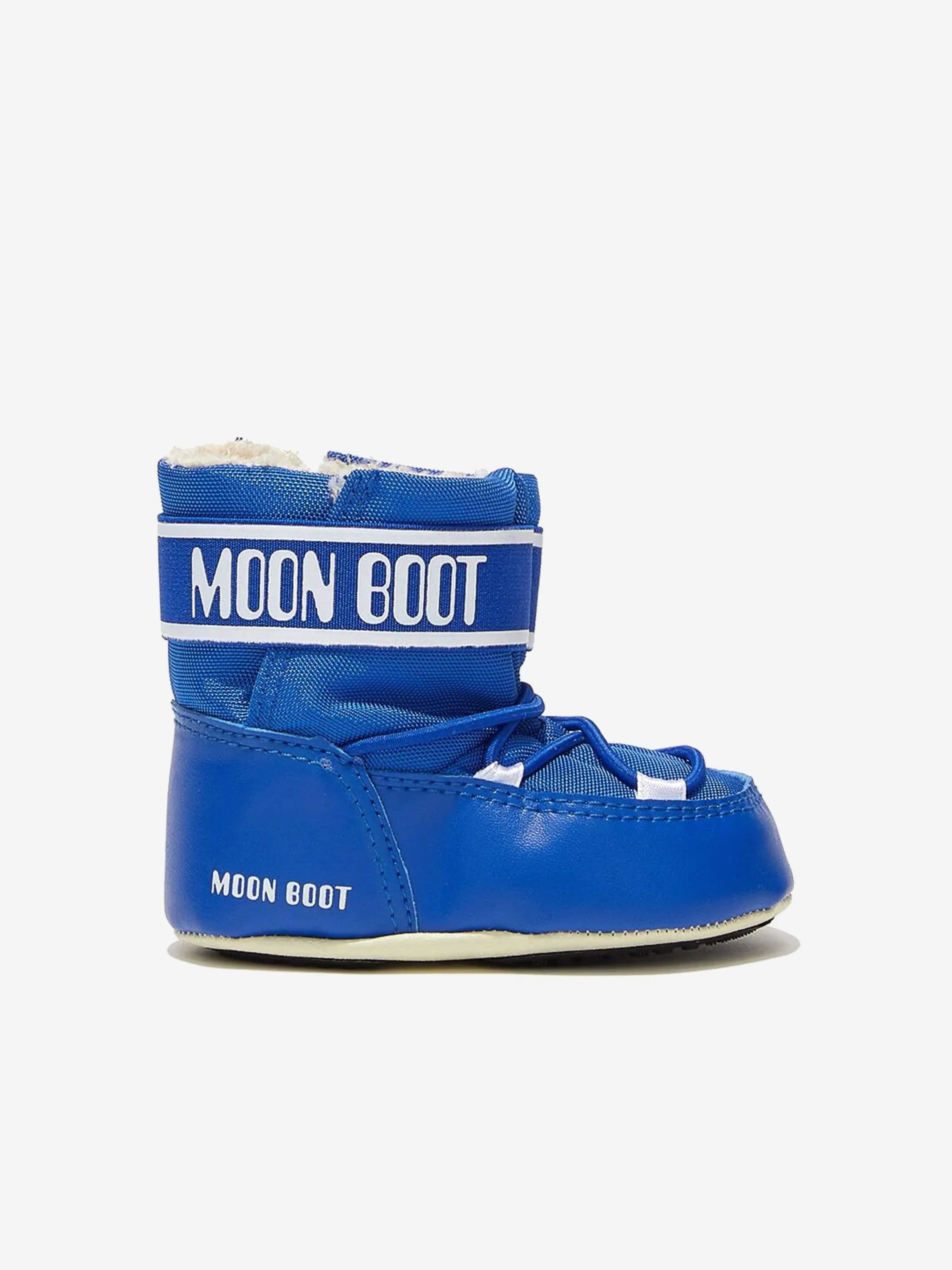 Moon Boot Baby Boys Crib Boots in Blue