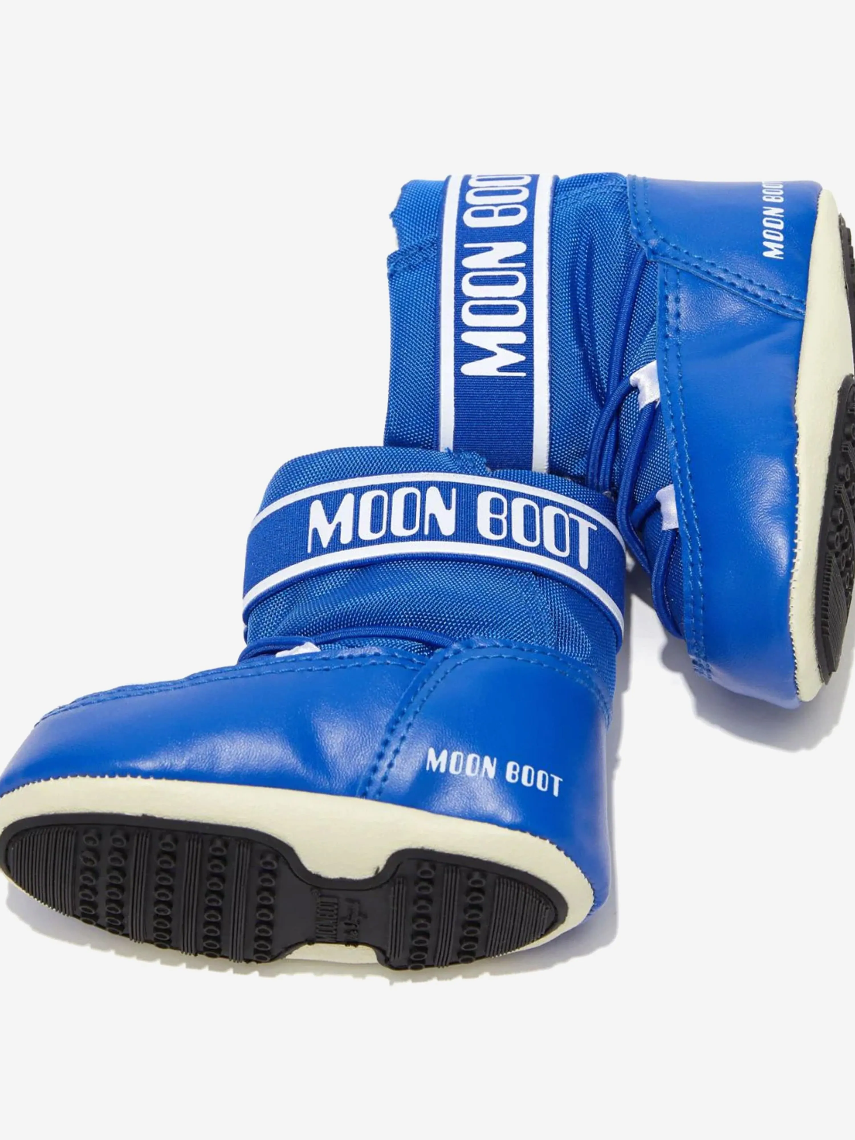 Moon Boot Baby Boys Crib Boots in Blue