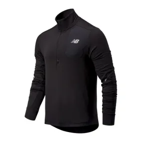 New Balance  Impact Run Grid Back Half Zip - Giacca in pile - Uomo