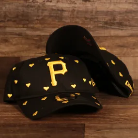 NEW ERA | PITTSBURGH PIRATES | DAD HAT | HEART CONFETTI | BLACK | CHILD OSFM