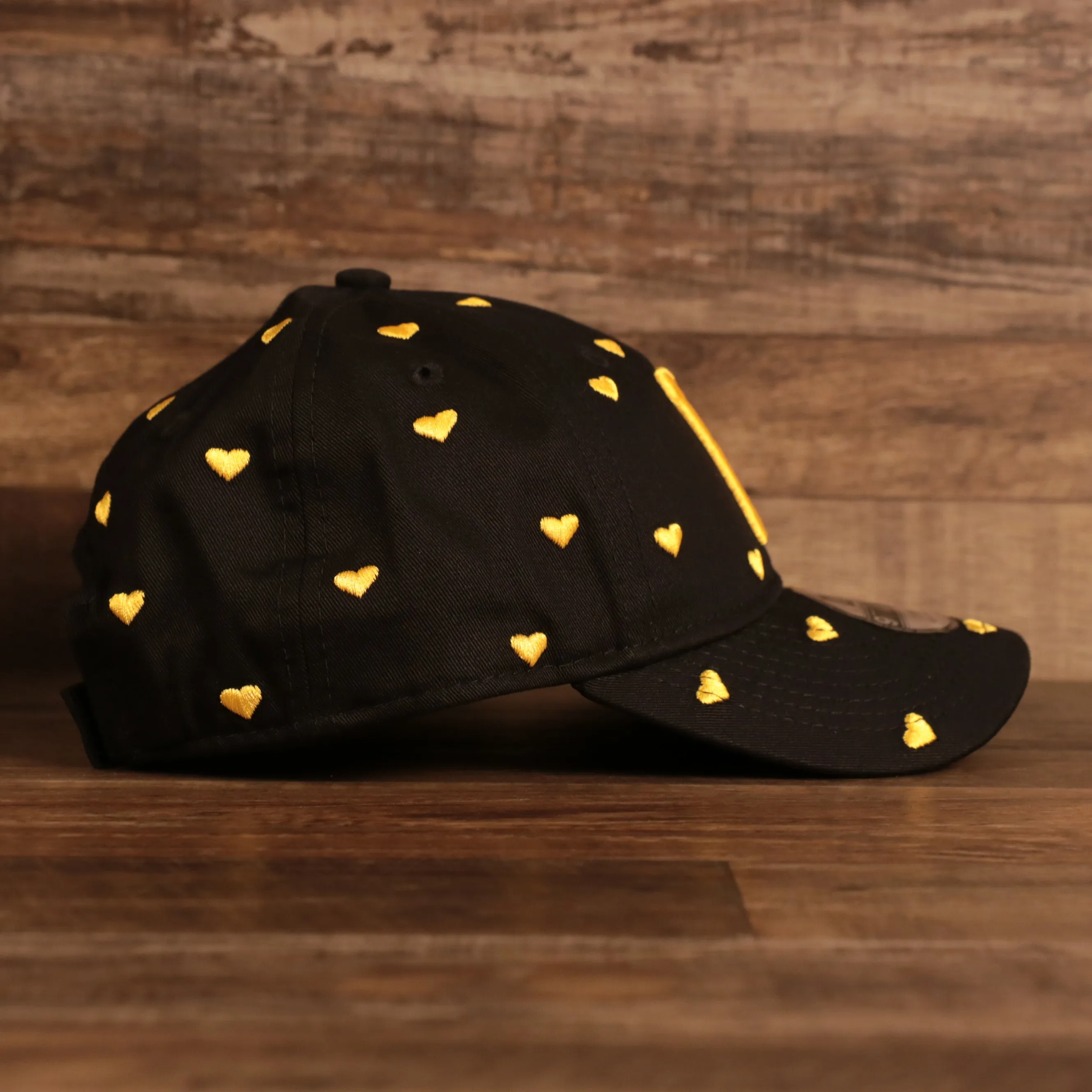 NEW ERA | PITTSBURGH PIRATES | DAD HAT | HEART CONFETTI | BLACK | CHILD OSFM