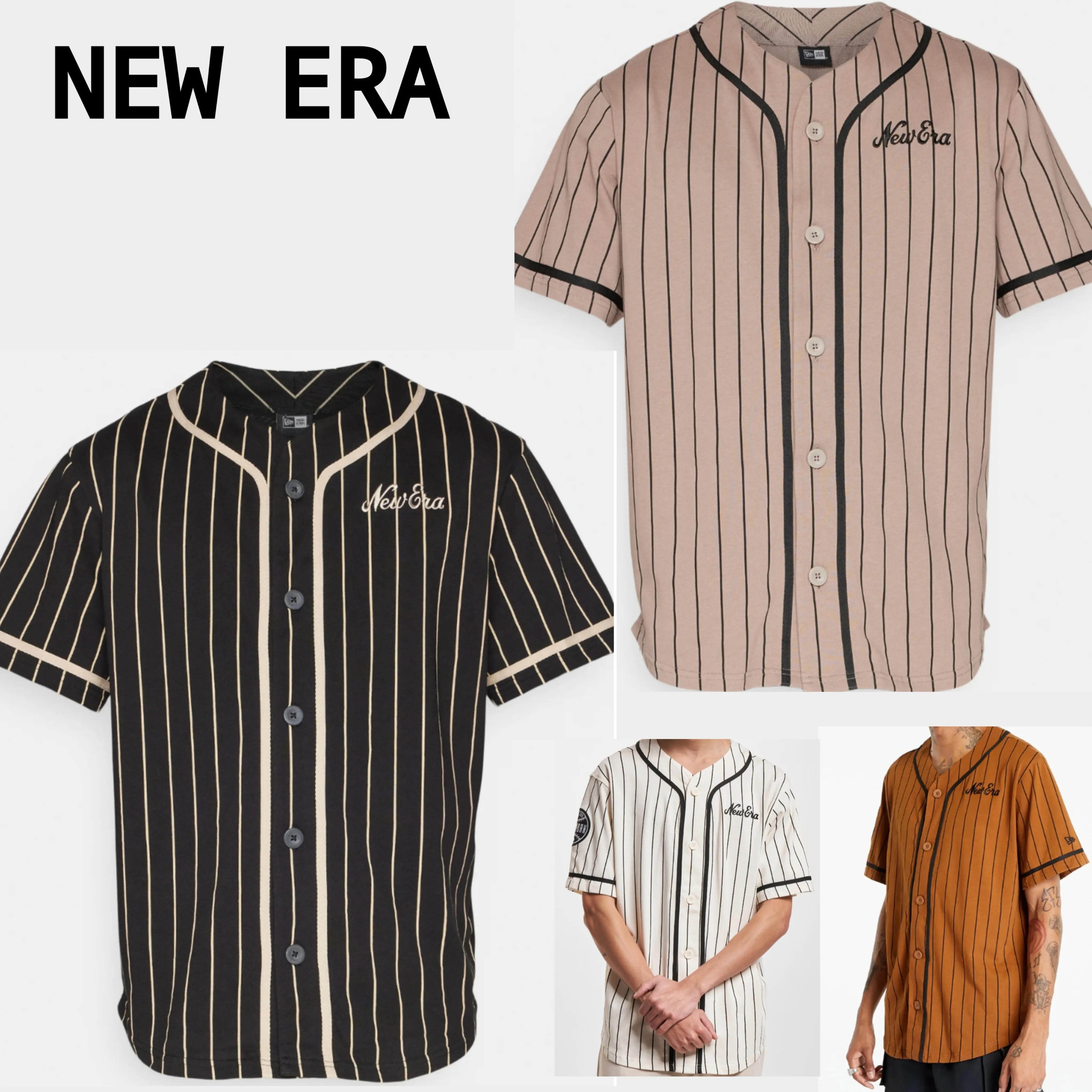 New Era  |Unisex Street Style Short Sleeves Shirts