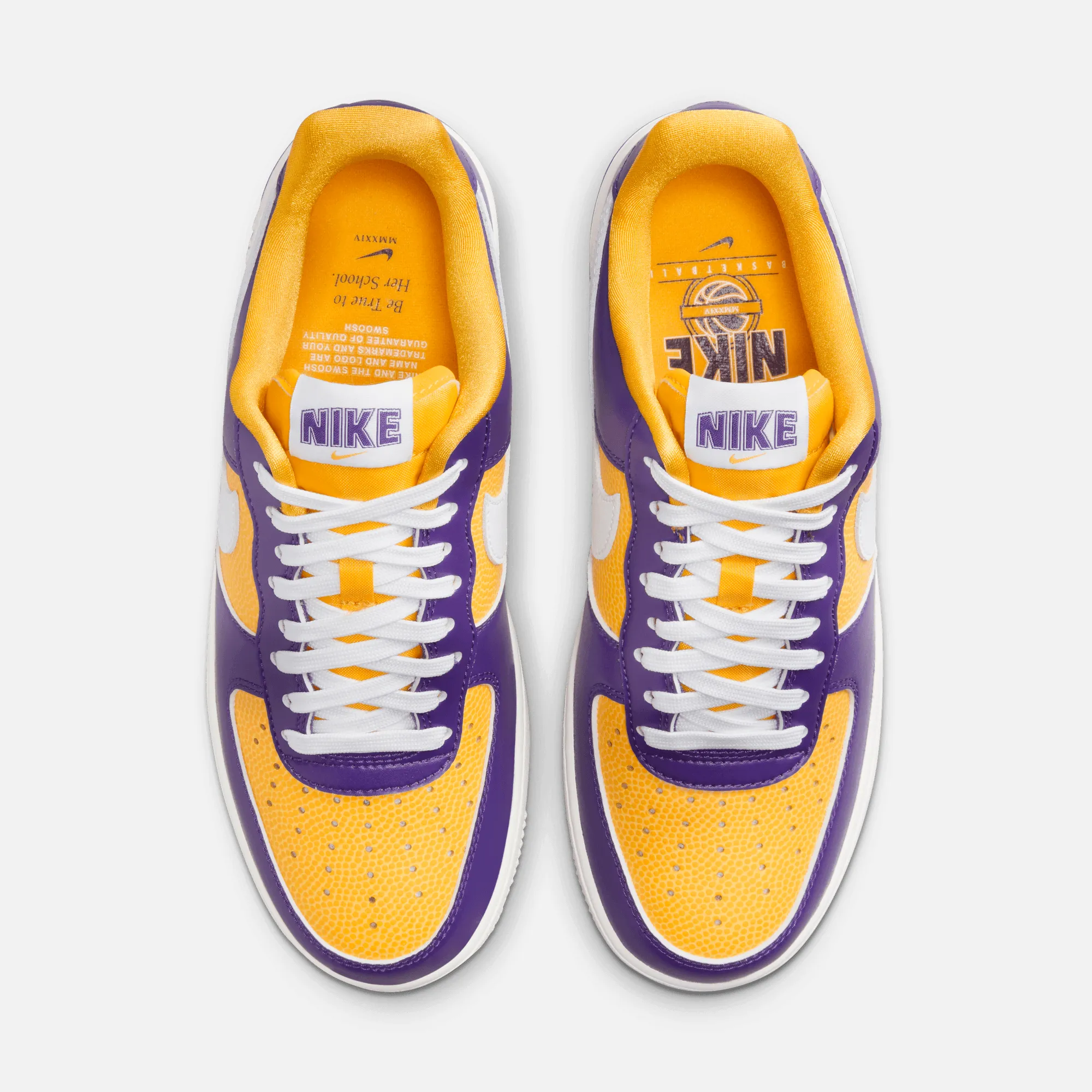 Nike Women's Air Force 1 Low 'Be True To Her School' Court Purple