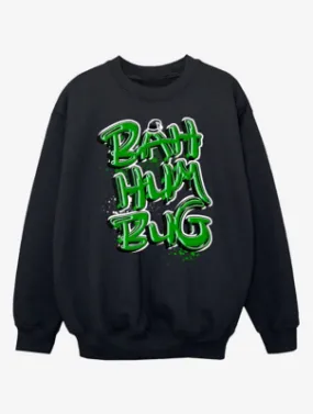 NW2 Christmas Bah Humbug Kids Black Sweatshirt | Sweatshirts & Hoodies | George at ASDA