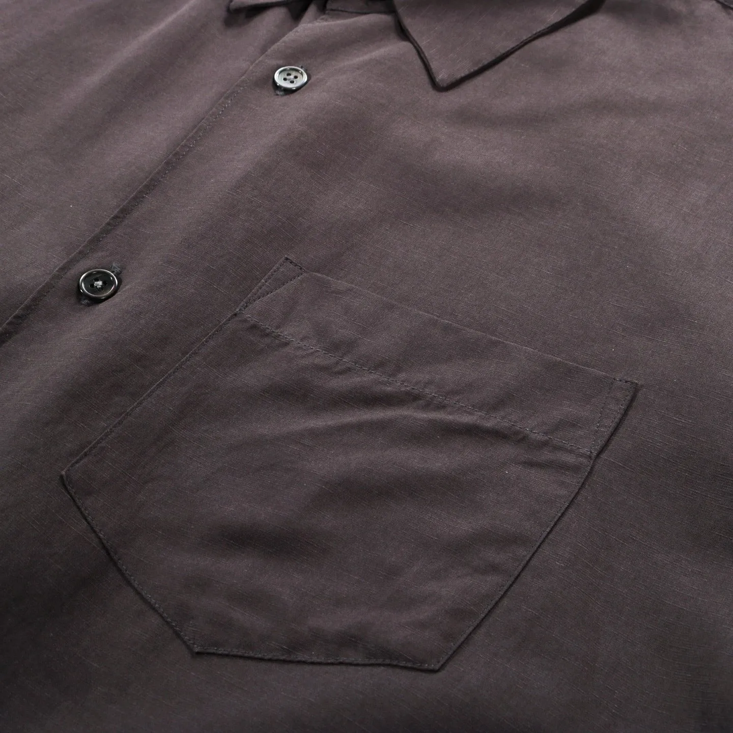 OUR LEGACY INITIAL SHIRT ASH GREY LIQUID LYOCELL