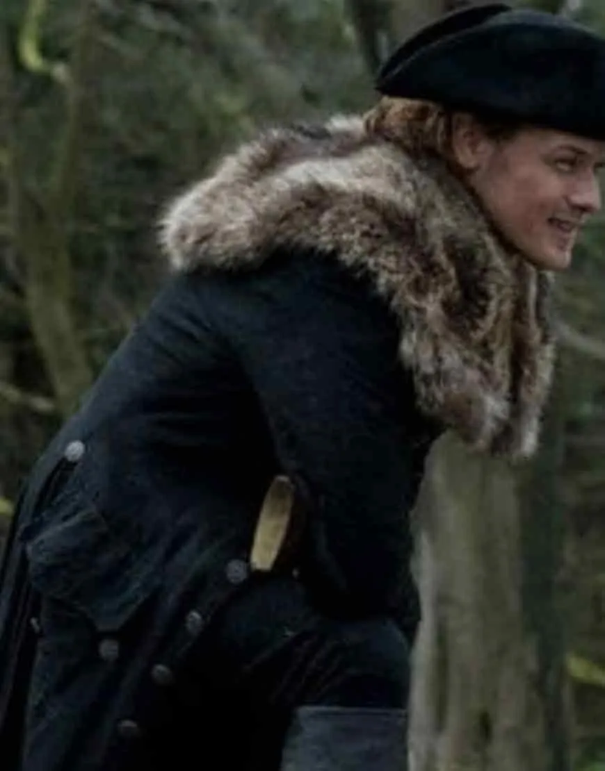 Outlander S04 Jamie Fraser Fur Coat | 45% OFF | ujackets.com