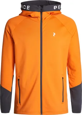 Peak Performance Men's Rider Zip Hood Orange Ochre | Buy Peak Performance Men's Rider Zip Hood Orange Ochre here | Out