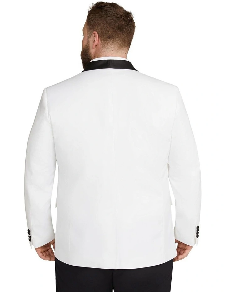 Pierce Tuxedo Jacket in Ivory