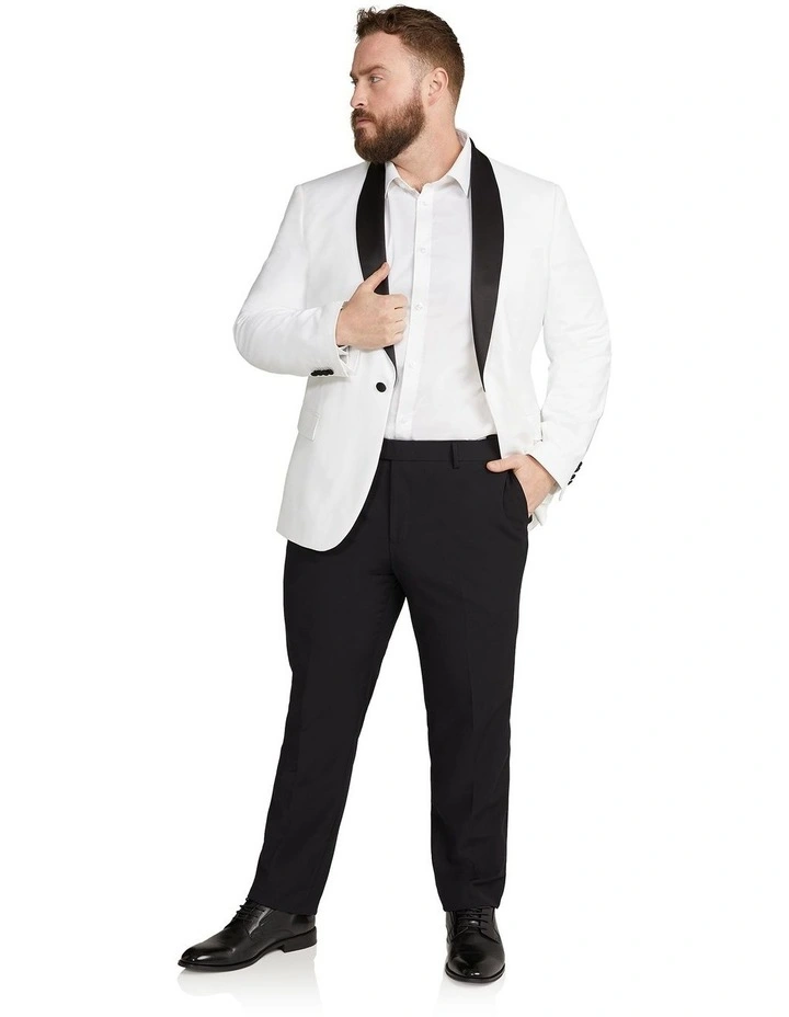 Pierce Tuxedo Jacket in Ivory