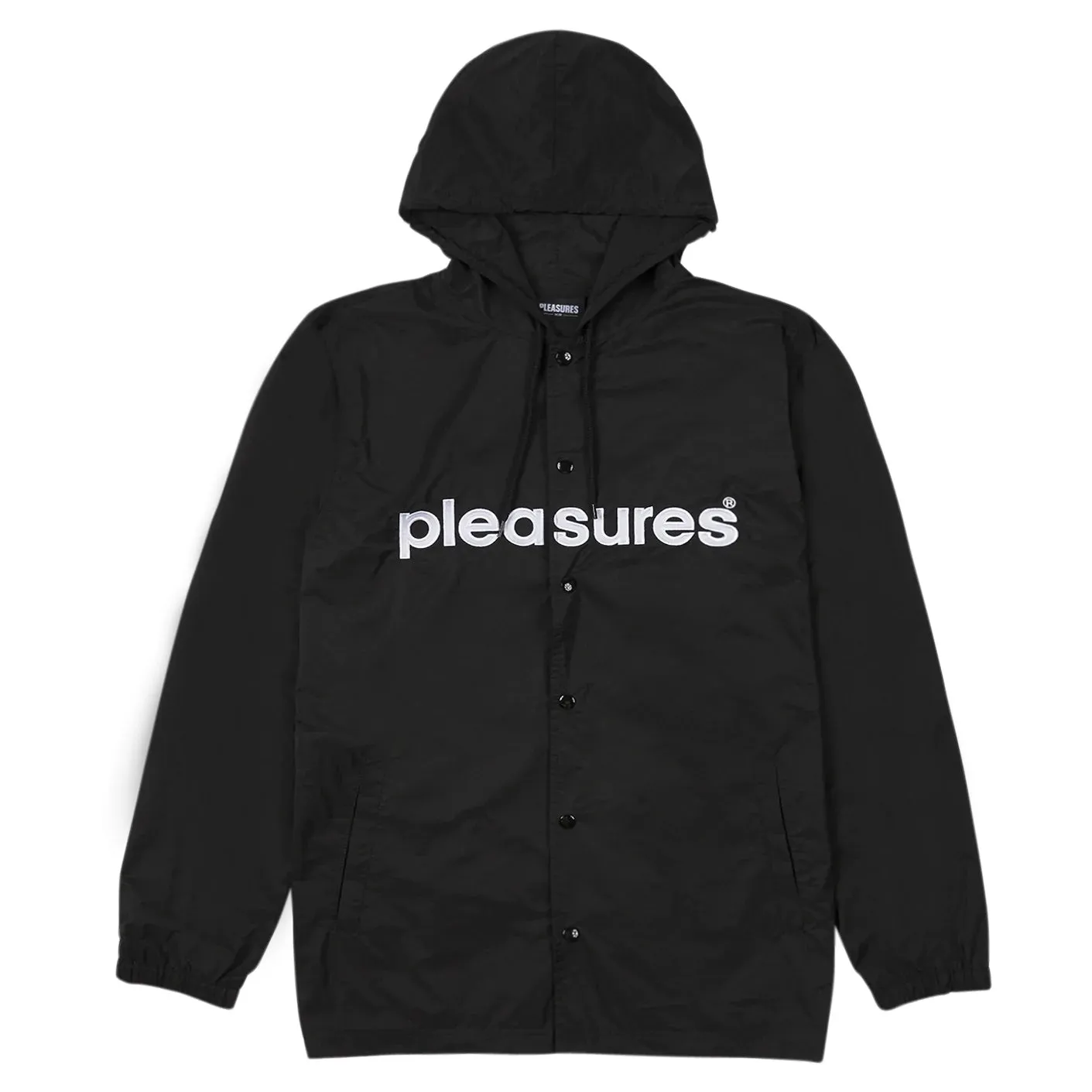 Pleasures Men Keys Coaches Jacket Black