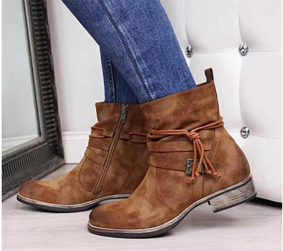 Plus Size Short Boots