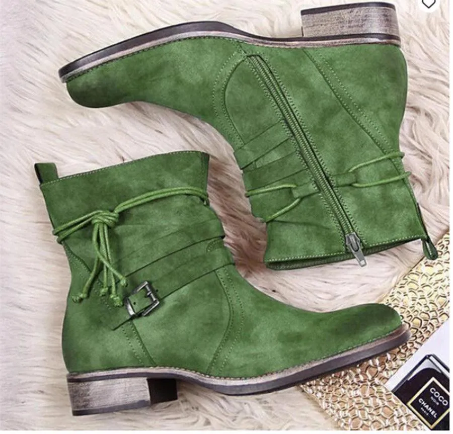 Plus Size Short Boots