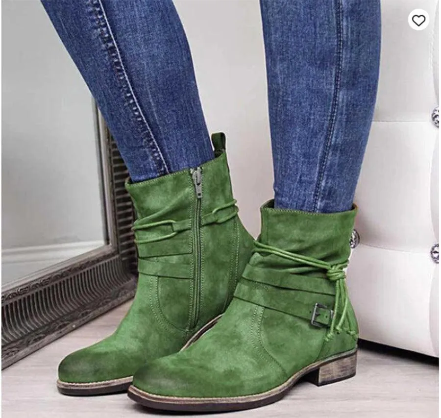 Plus Size Short Boots