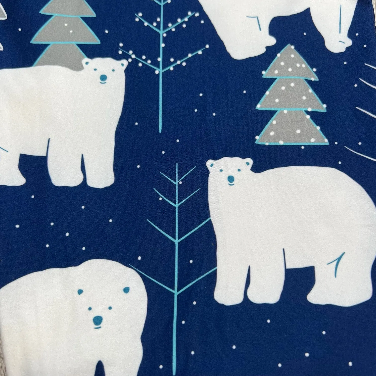 Polar Bear Blue Leggings