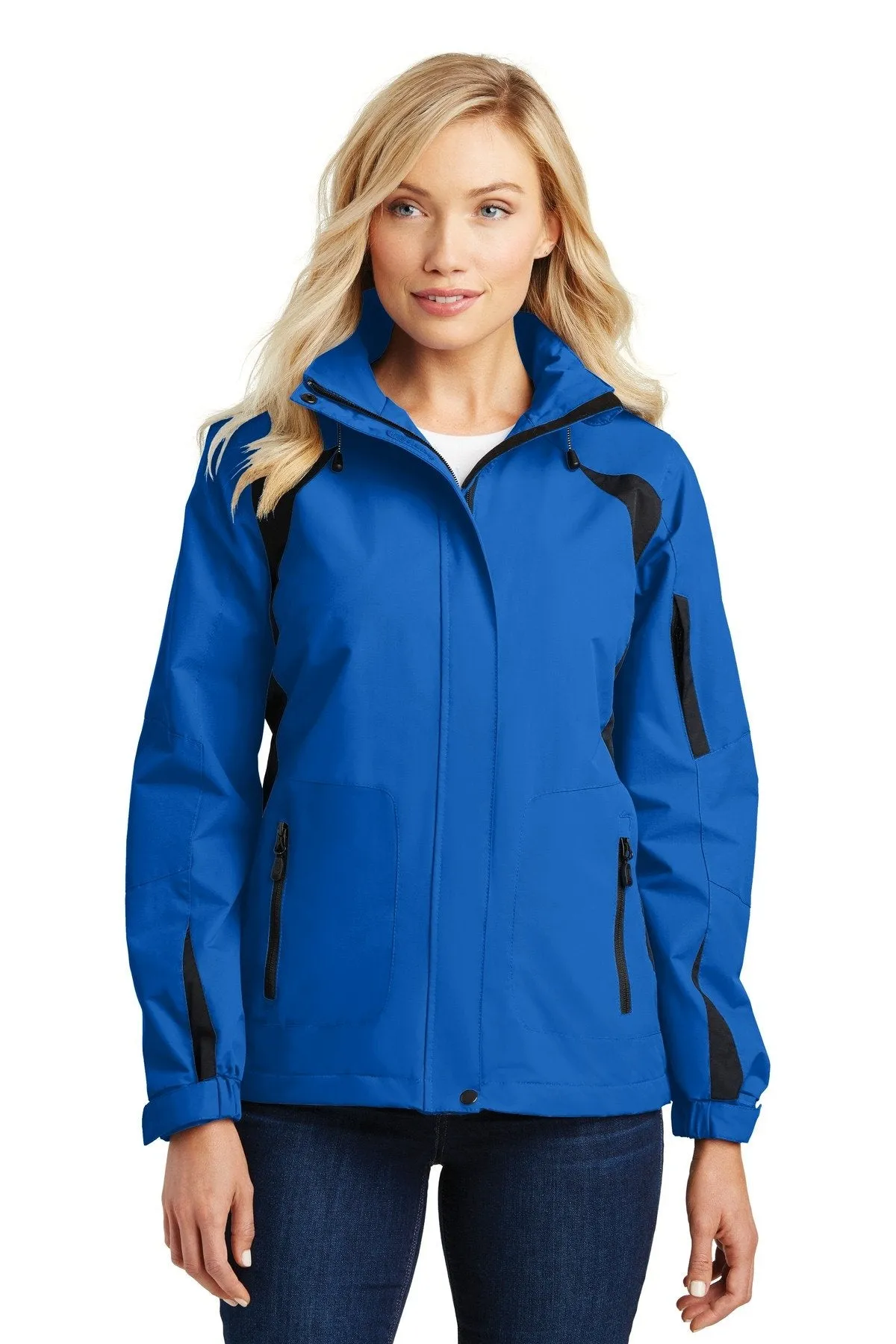 Port Authority Ladies All-Season II Jacket L304 Snorkel Blue/Black