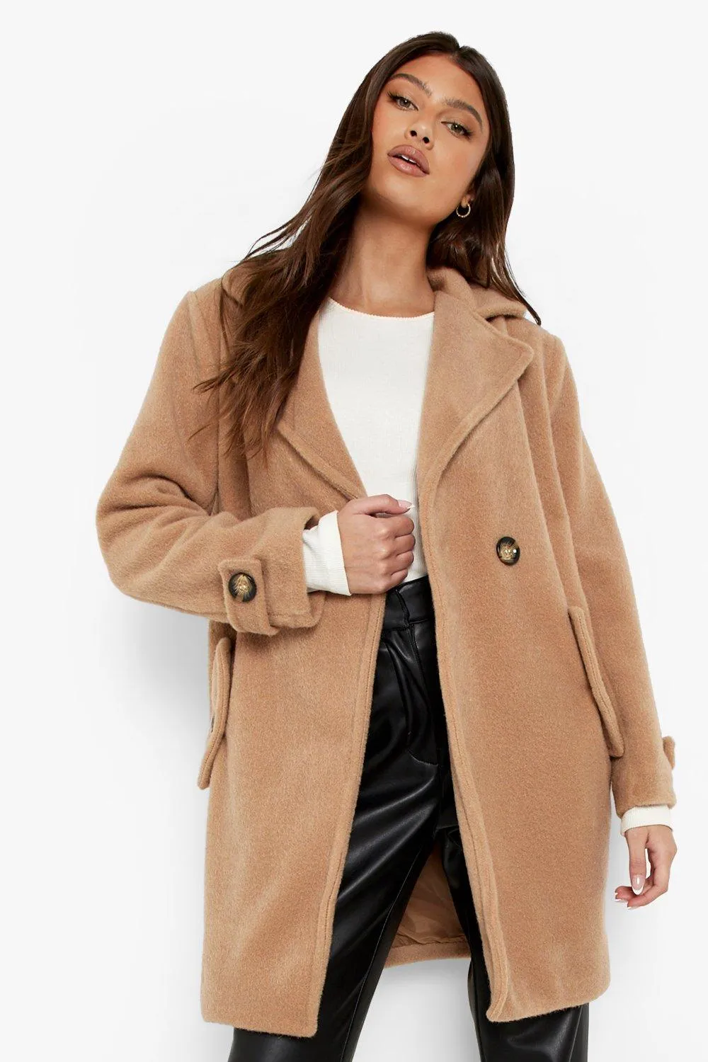 Premium Wool Look Coat