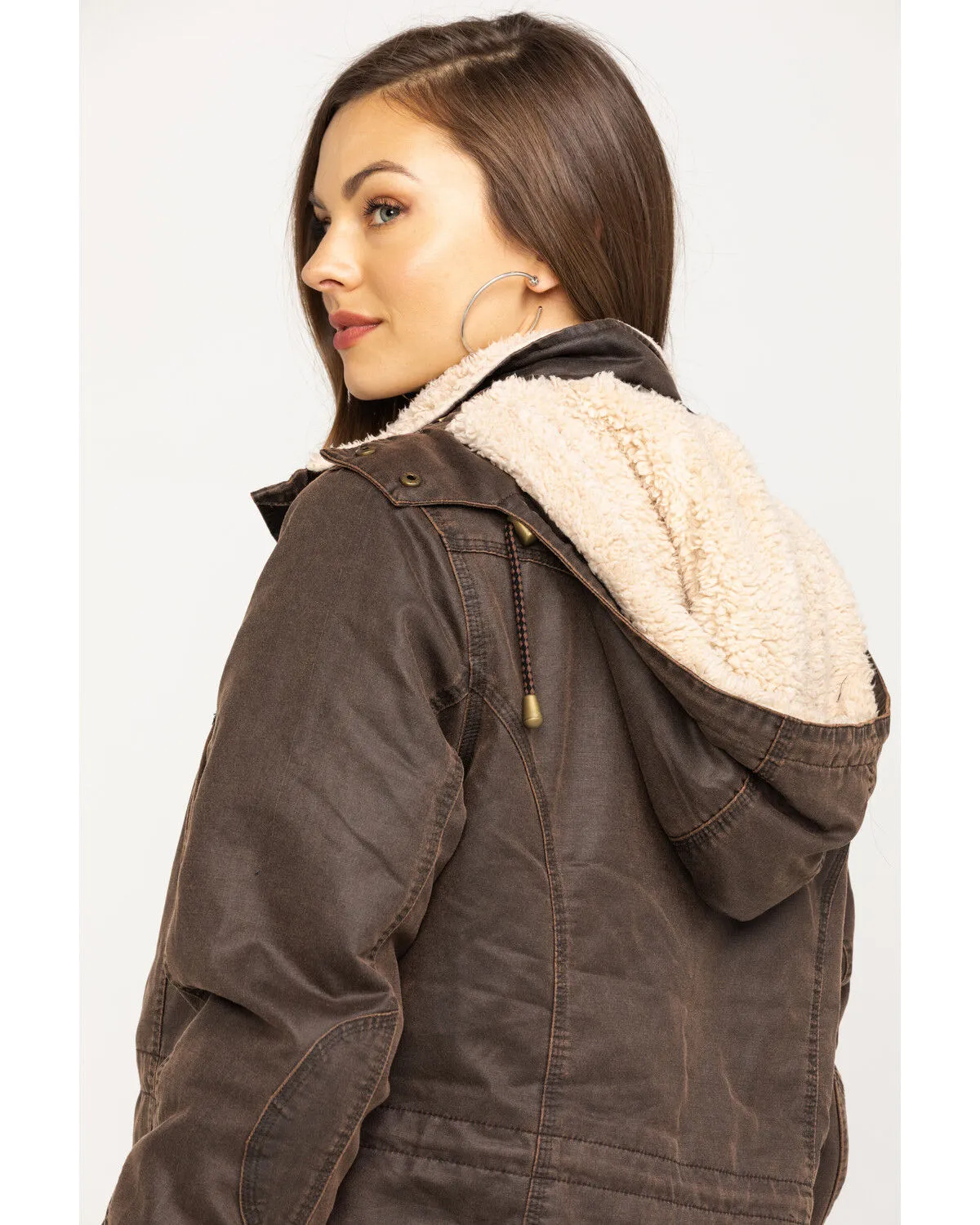 Product Name:  Outback Trading Co. Women's Woodbury Canyonland Jacket with Sherpa Hood