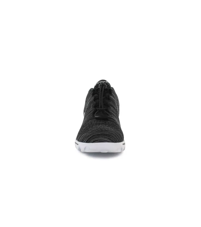 propet travelfit womens black grey