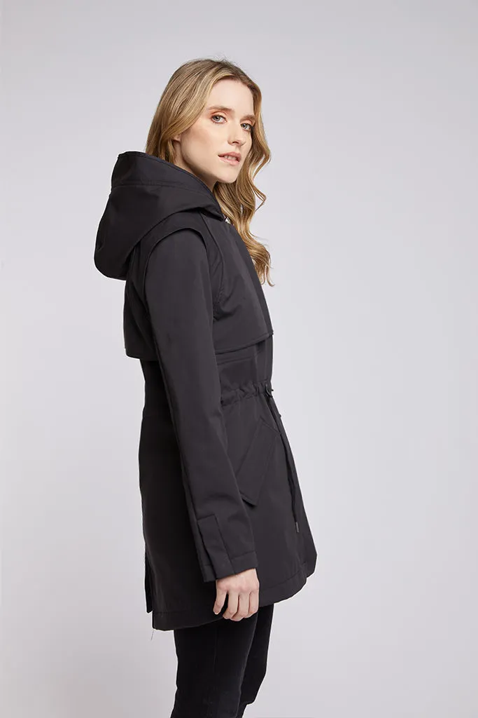 Provocateur Waterproof Stretch Cotton All Year Rain and Snow Jacket