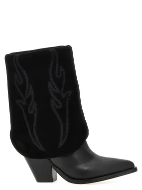 Rancho Reverse Boots, Ankle Boots Black