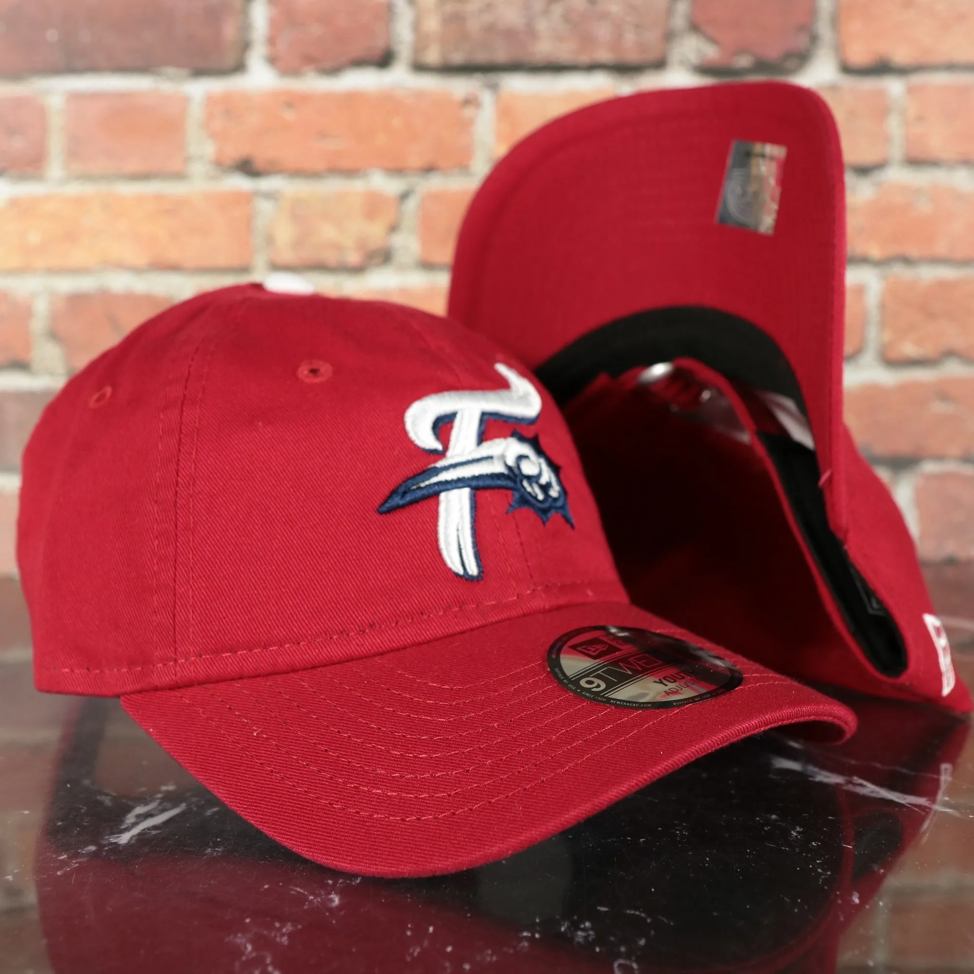 Reading Fightin Phils MiLB Red bottom | Red 9Twenty Dad Hat