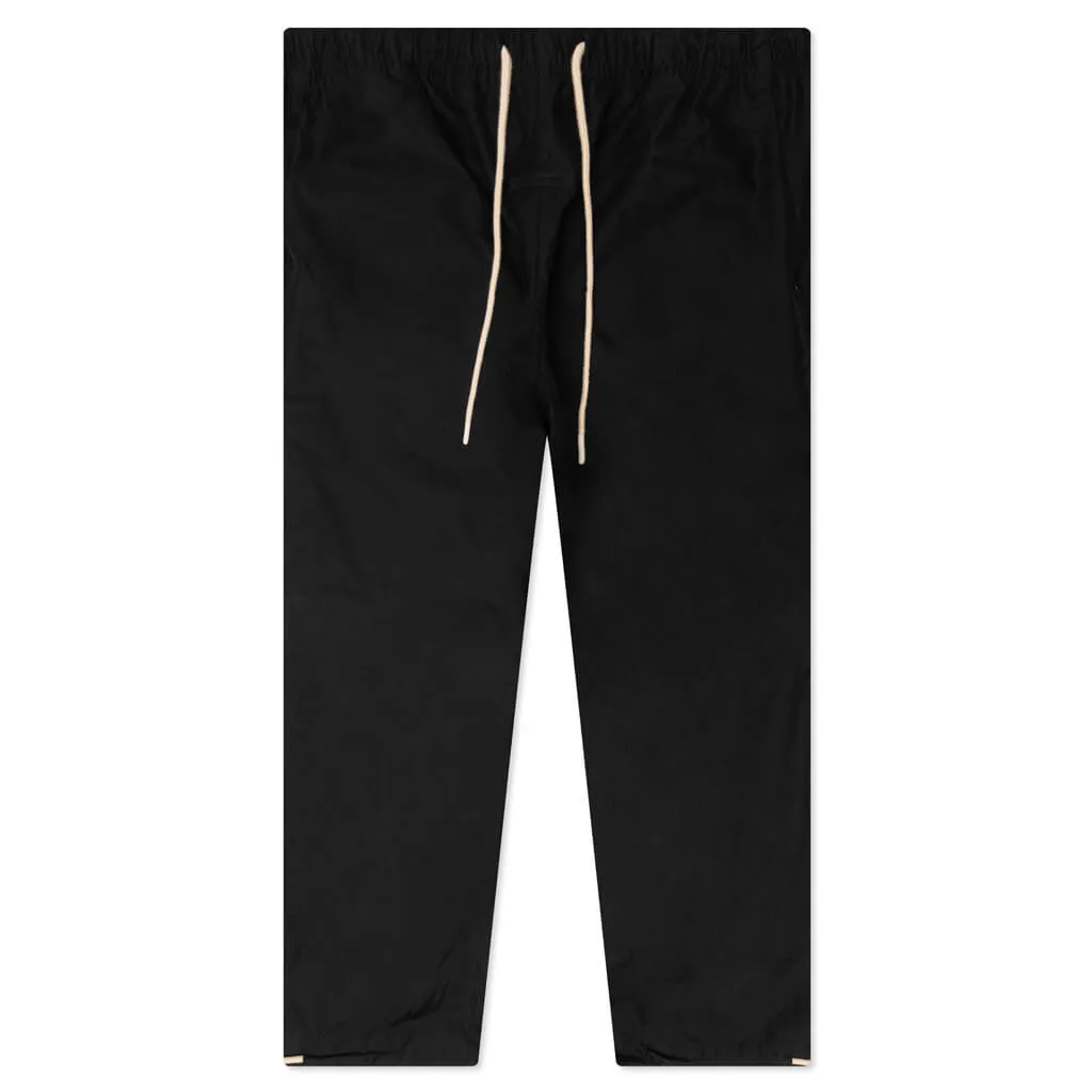 Relaxed Trouser - Jet Black