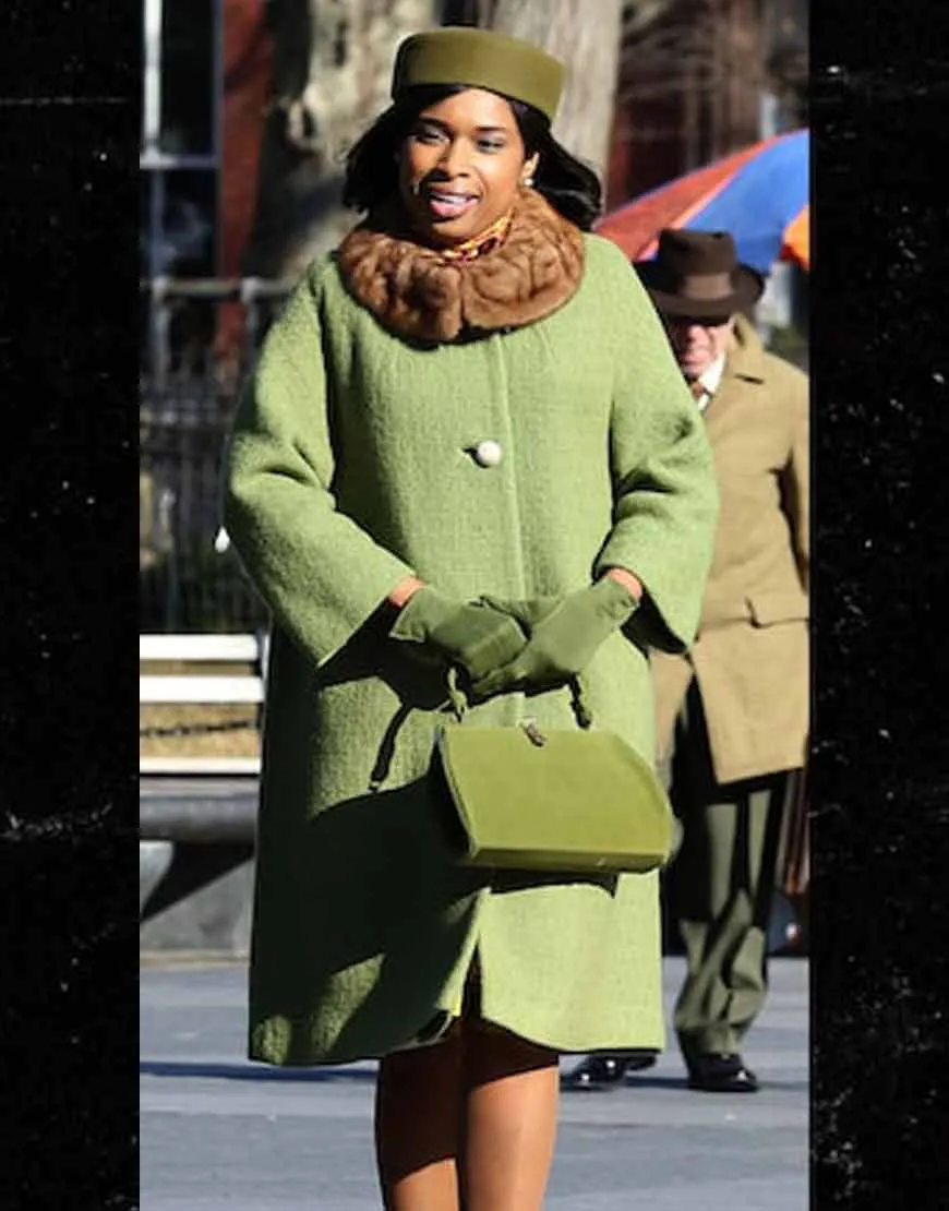 Respect 2021 Jennifer Hudson Green Coat | Aretha Franklin Green Coat