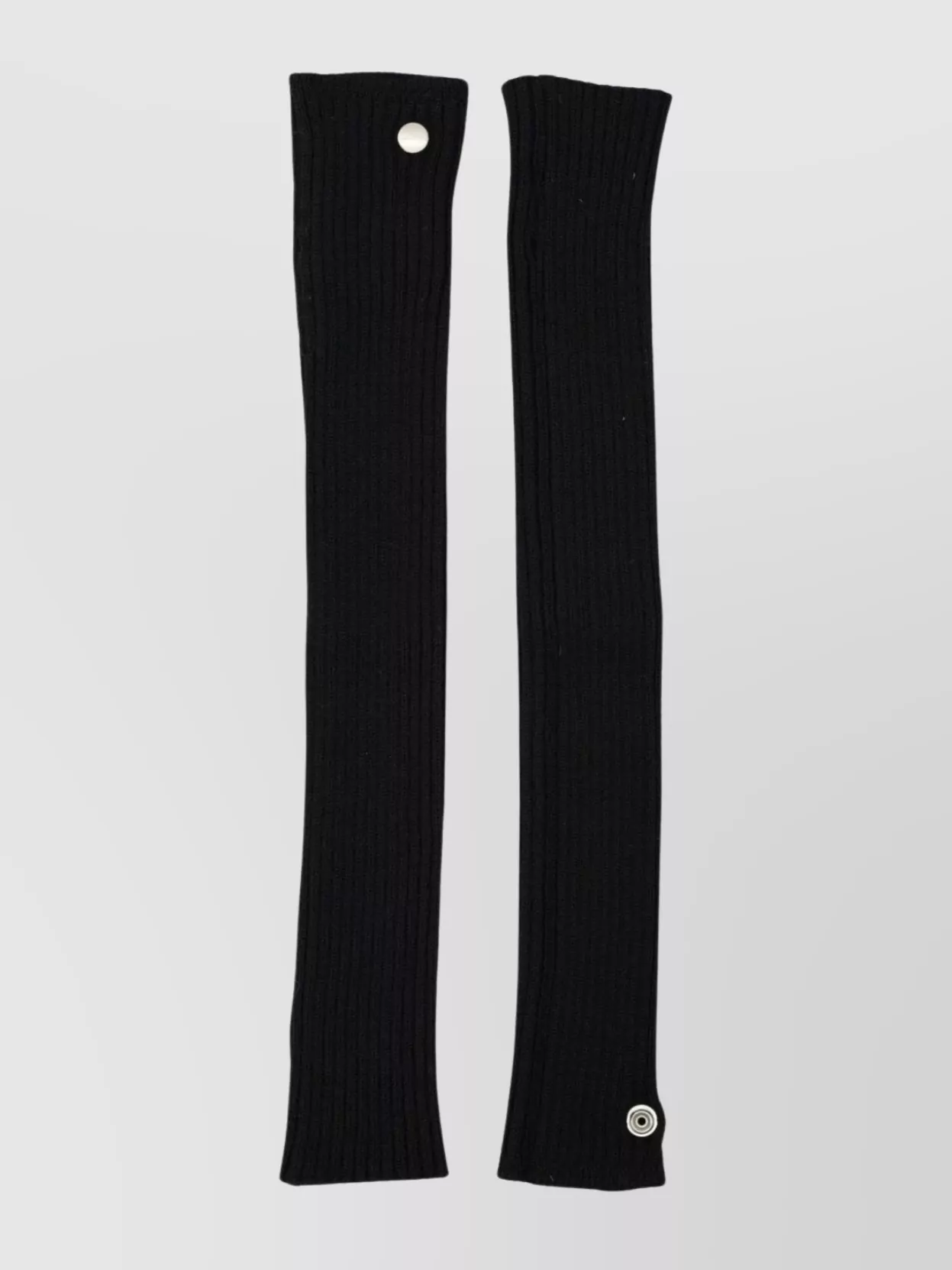 Rick Owens   Knitted arm warmers featuring button detail