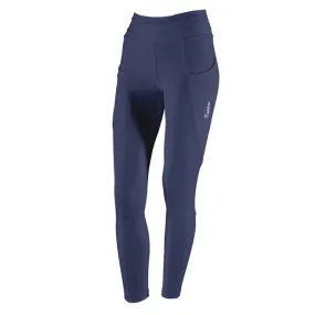 RIDING LEGGINGS WITH GRIP ANEMONE Blue