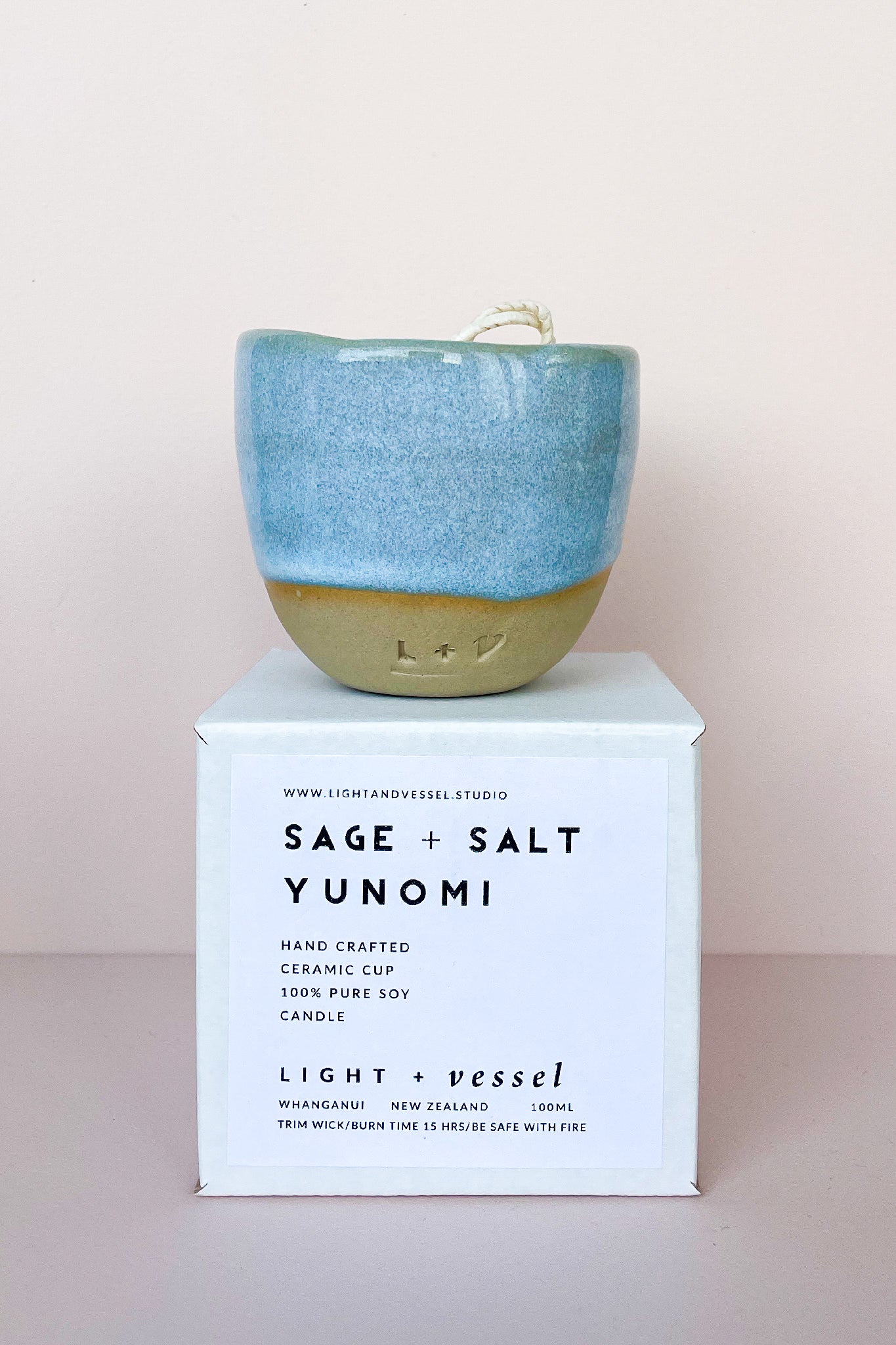 Sage and Salt Soy Candle