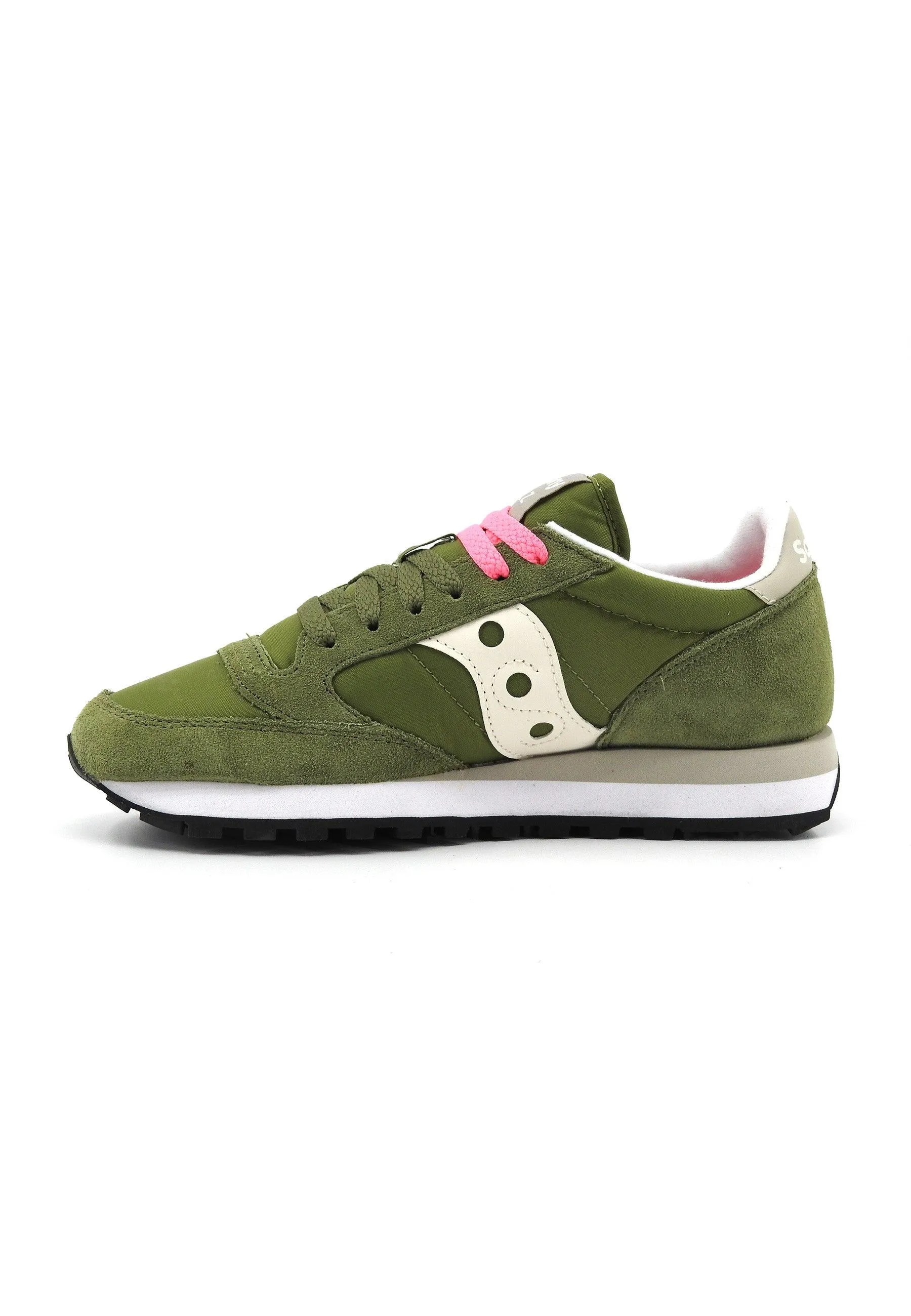 SAUCONY Jazz Original Sneaker Donna Olive Cream S1044-681