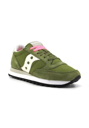 SAUCONY Jazz Original Sneaker Donna Olive Cream S1044-681